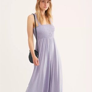 Chic Lavender Wide Leg Jumpsuit